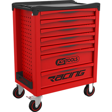 KS Tools RACING 855.7384 rode gereedschapswagen met 7 laden en 384 gereedschappen – foto 3