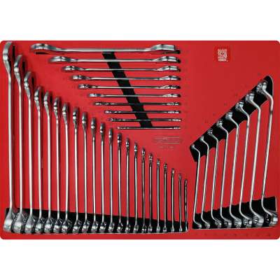 KS Tools SIGNATURE sleutelset in schuimrubberinleg, 40-delig (883.1040)