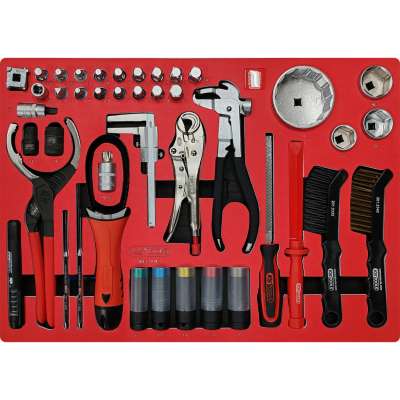 KS Tools SIGNATURE SCS bandenservice-gereedschapset in 1/1 systeeminlay, 43-delig (883.0043)