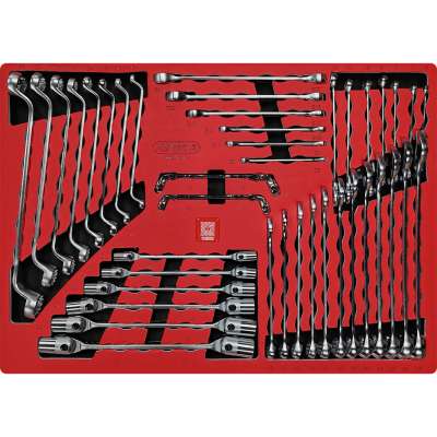 KS Tools SIGNATURE set SCS-sleutels in 1/1 systeeminlay, 41-delig (883.1041)