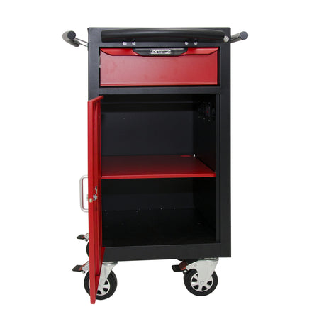 KS Tools ULTIMATE 816.0002 rood-zwarte diagnosewagen met 1 lade en 1 deur – foto 3