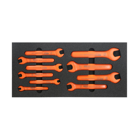 KS Tools ULTIMATE 819.7045 oranje gereedschapswagen met 7 laden, 44 geïsoleerde gereedschappen en een stroomtang – foto 4
