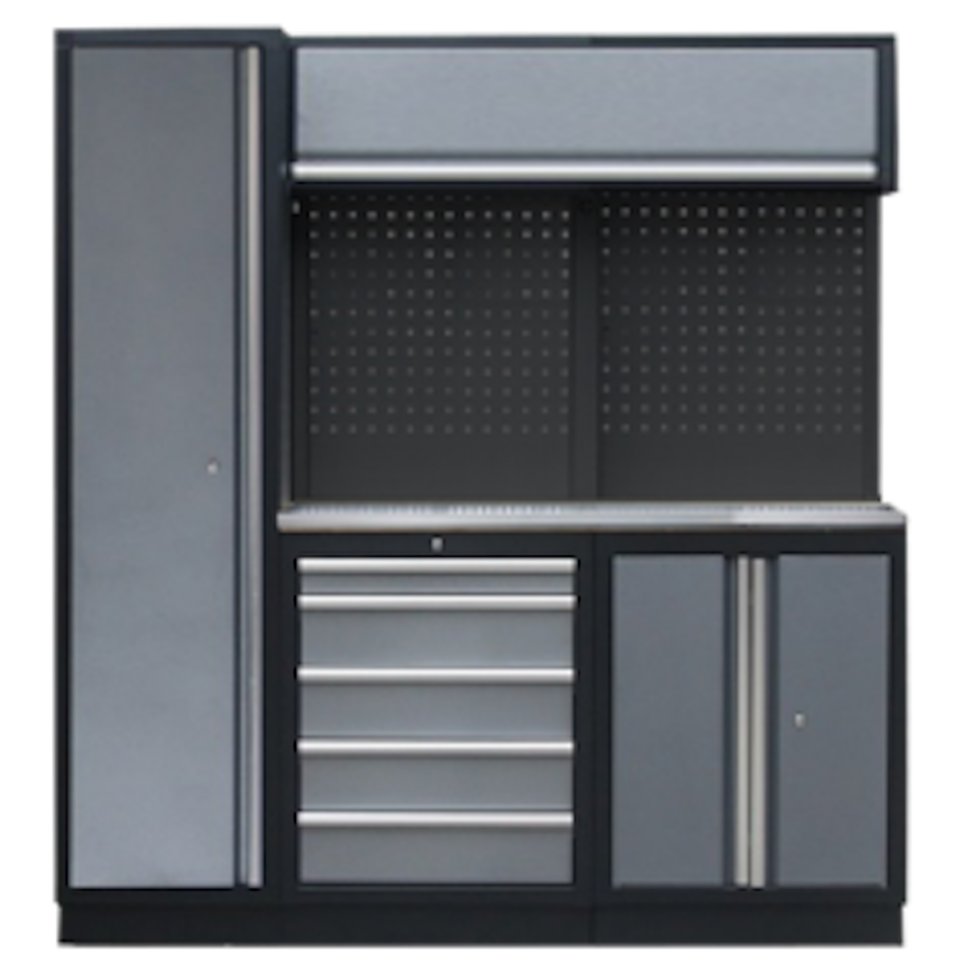 SP Tools Workshop Series SP41103 – RVS, zwarte wand