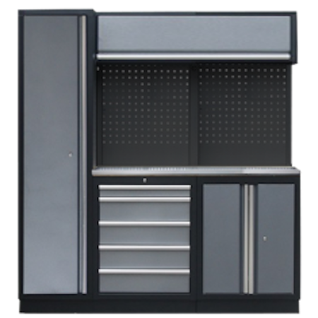 SP Tools Workshop Series SP41103 – RVS, zwarte wand