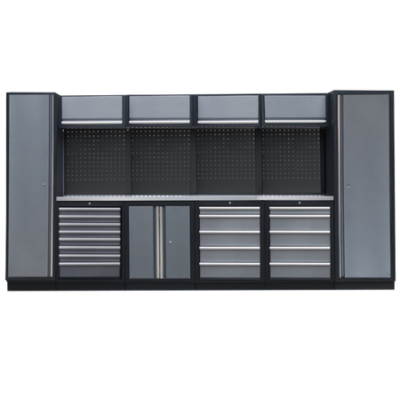 SP Tools Workshop Series SP41107 – RVS, zwarte wand