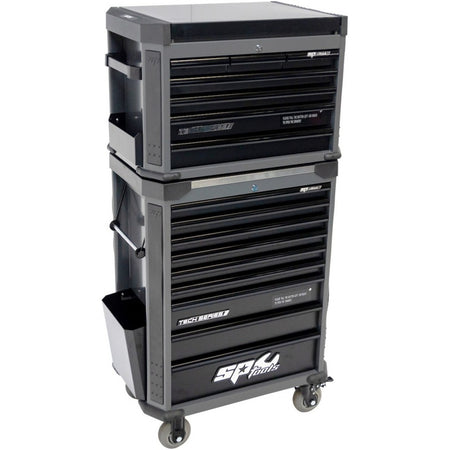 SP Tools SP01050 Tech Series gereedschapswagen 9 laden met topkist
