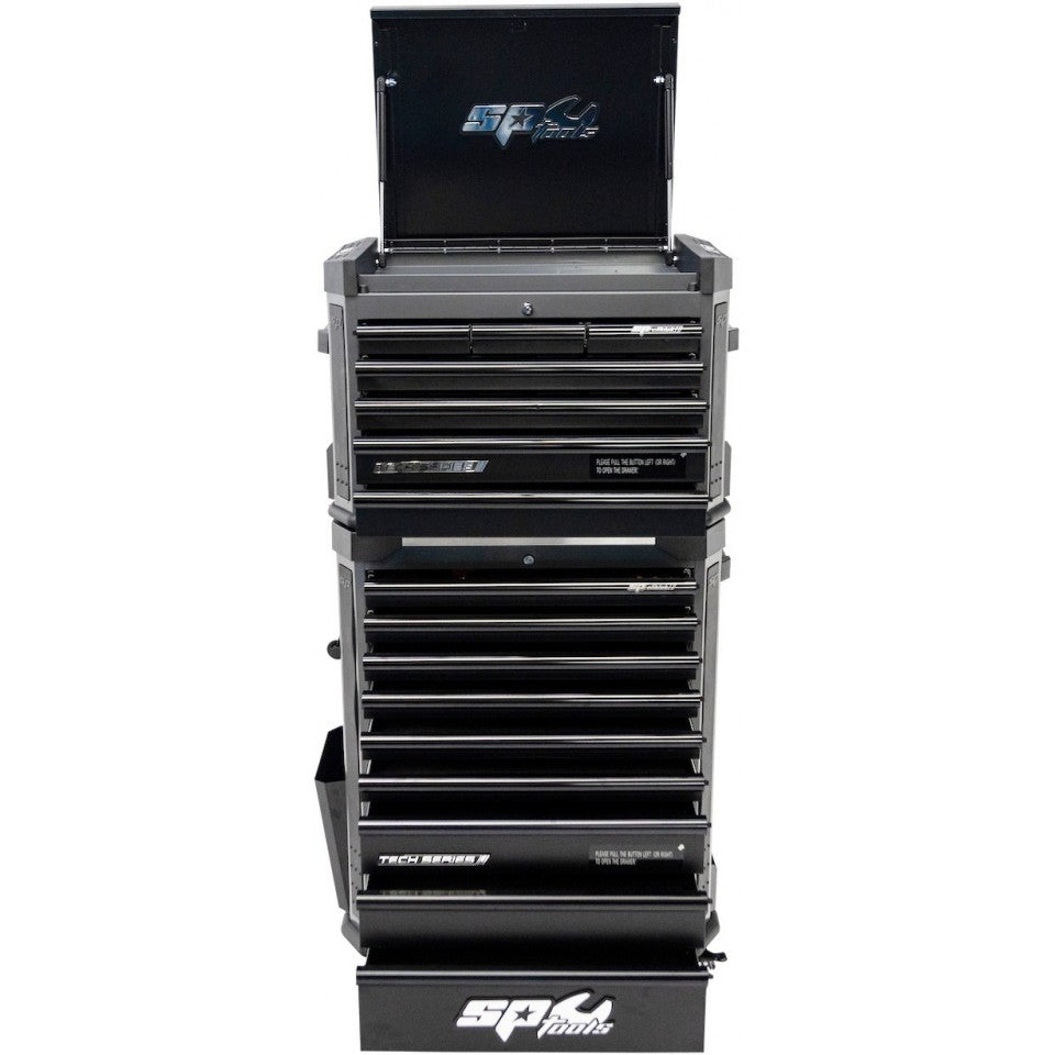 SP Tools SP01050 Tech Series gereedschapswagen 9 laden met topkist, foto 8