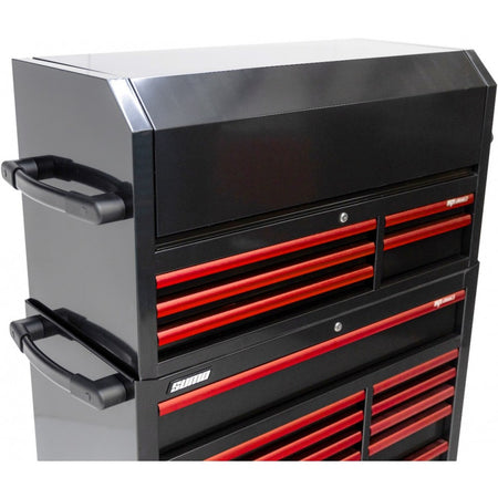SP Tools SP40699RE Custom Sumo gereedschapswagen met topkist, rode grepen, foto 2