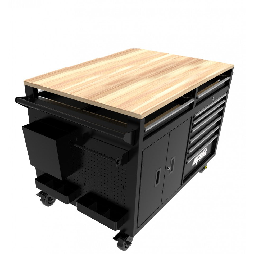 SP Tools SP44650 The Big Sumo gereedschapswagen met houten werkblad, foto 3