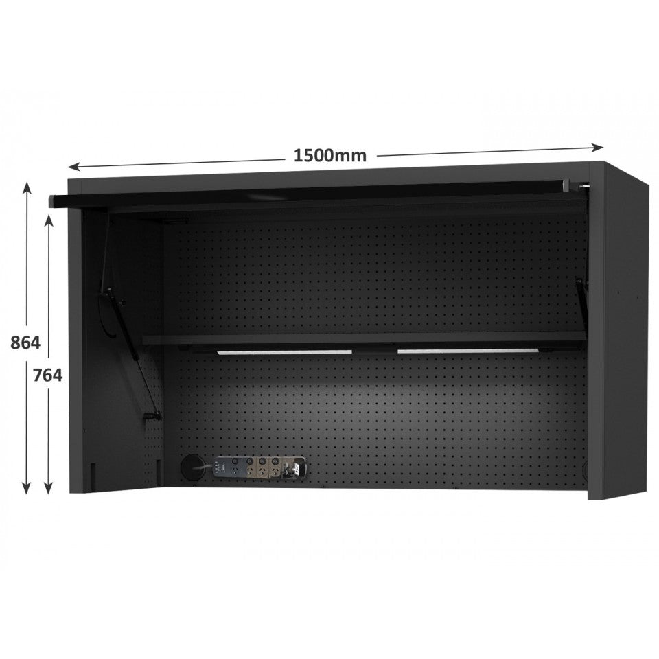 SP Tools SP44730-BLK USA Sumo Series powerboard-topkist 1500 mm, foto 3