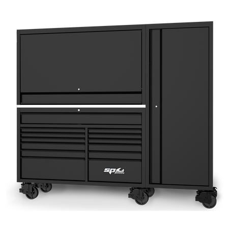 SP Tools SPUSS003 USA Sumo Series gereedschapswagen 15 laden met topkist en zijkast 220 cm