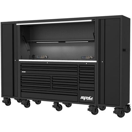 SP Tools SPUSS005 USA Sumo Series gereedschapswagen 185 cm met topkist en 2 zijkasten 325 cm