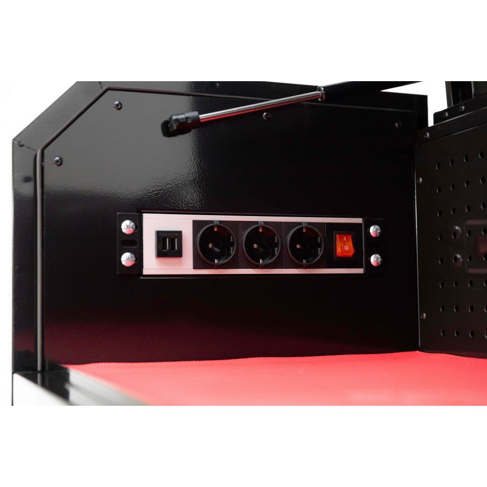 SP Tools Custom Series powerboard-topkist SP40623 – Rood, foto 2