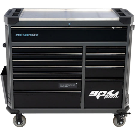 SP Tools Tech Series XL 506-delige gevulde gereedschapswagen – Zwart, foto 3