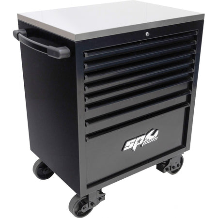 SP Tools USA Sumo Series 640-delige gevulde gereedschapswagen – zwart