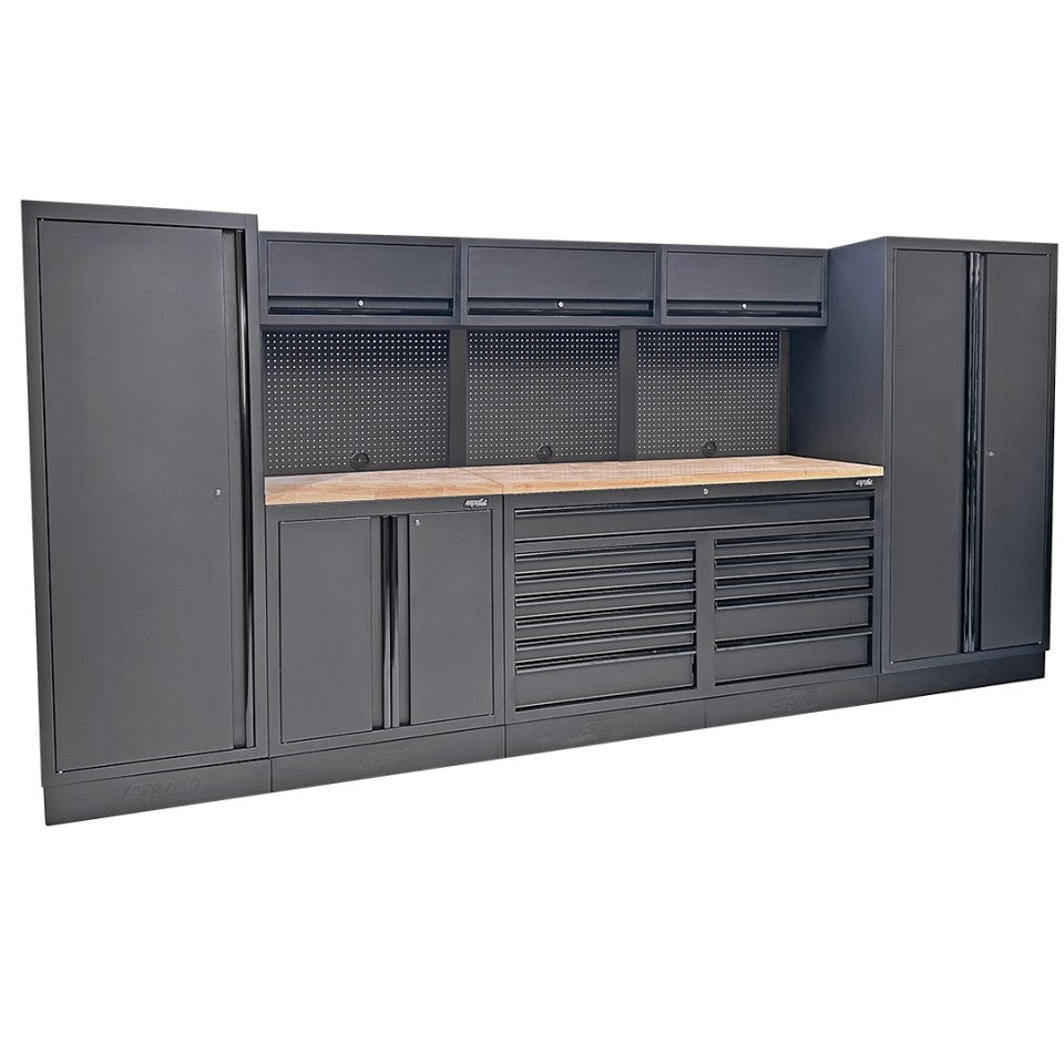 SP Tools USA Workshop Series SPUSS227W 16-delig met houten werkblad