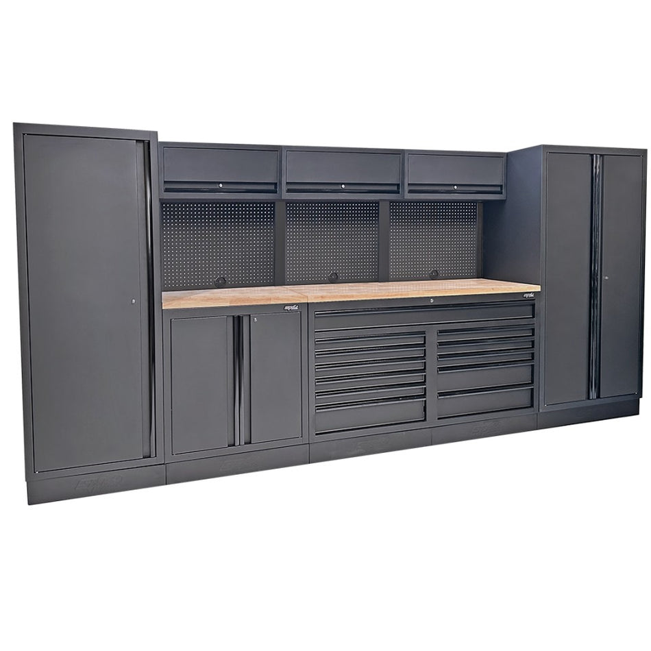 SP Tools USA Workshop Series SPUSS227W 16-delig met houten werkblad